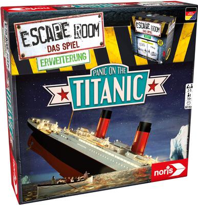 Alle Details zum Brettspiel Escape Room: The Game – Panic on the Titanic (Erweiterung) und ähnlichen Spielen