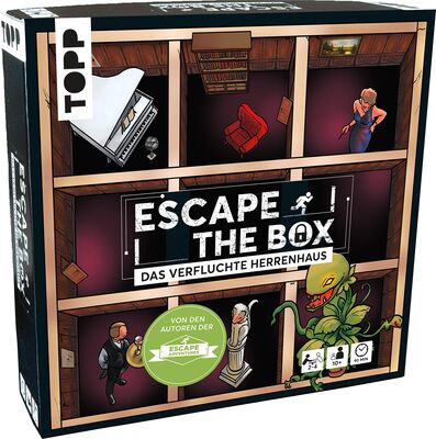 Alle Details zum Brettspiel Escape The Box: Das verfluchte Herrenhaus und ähnlichen Spielen