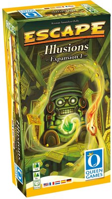 Alle Details zum Brettspiel Escape: The Curse of the Temple – Illusions (1. Erweiterung) und ähnlichen Spielen