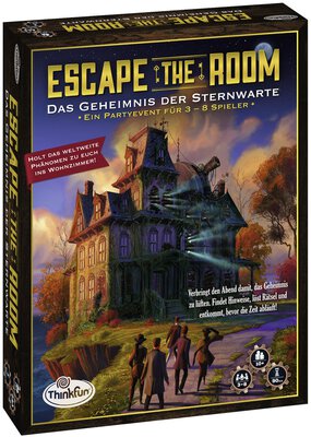 Alle Details zum Brettspiel Escape the Room: Das Geheimnis der Sternwarte und ähnlichen Spielen