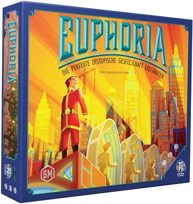 Alle Details zum Brettspiel Euphoria: Die perfekte dystopische Gesellschaft erschaffen und ähnlichen Spielen