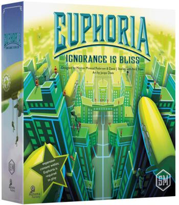 Alle Details zum Brettspiel Euphoria: Ignorance Is Bliss (Erweiterung) und ähnlichen Spielen