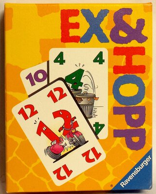 Alle Details zum Brettspiel Ex & Hopp Kartenspiel und ähnlichen Spielen