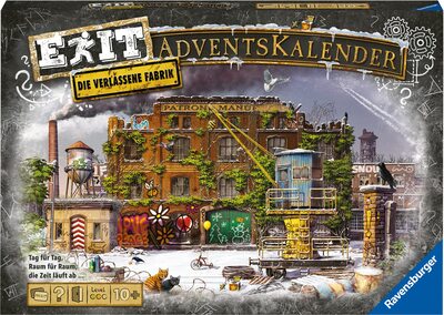 Alle Details zum Brettspiel EXIT Adventskalender: Die verlassene Fabrik und ähnlichen Spielen