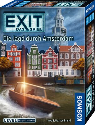 Alle Details zum Brettspiel EXIT: Das Spiel – Die Jagd durch Amsterdam und ähnlichen Spielen