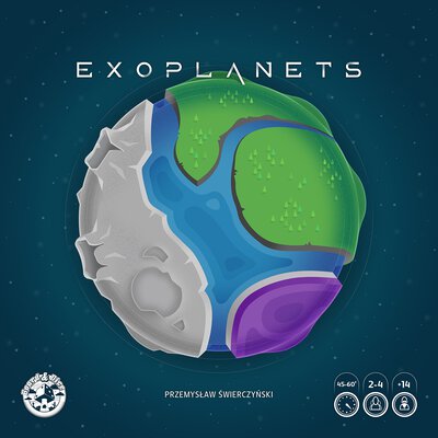 Alle Details zum Brettspiel Exoplanets und ähnlichen Spielen
