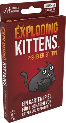 Exploding Kittens: 2-Spieler-Edition bei Amazon bestellen