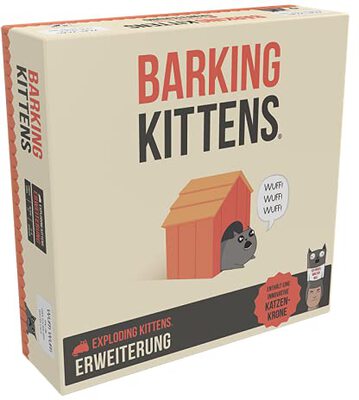 Alle Details zum Brettspiel Exploding Kittens: Barking Kittens (3. Erweiterung) und ähnlichen Spielen