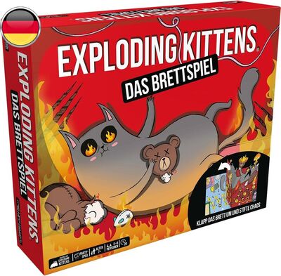 Exploding Kittens: Das Brettspiel bei Amazon bestellen