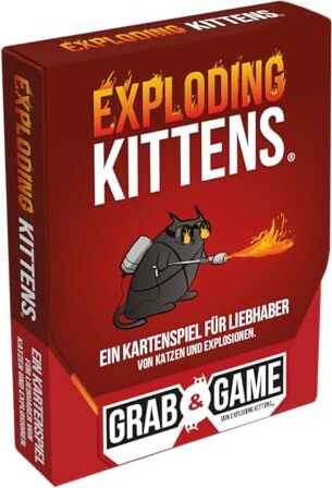 Exploding Kittens: Grab & Game bei Amazon bestellen