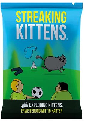 Alle Details zum Brettspiel Exploding Kittens: Streaking Kittens (2. Erweiterung) und ähnlichen Spielen