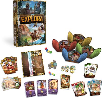 Alle Details zum Brettspiel Explora und ähnlichen Spielen