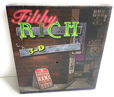 Alle Details zum Brettspiel Filthy Rich - The 3-D game of capitalism und ähnlichen Spielen
