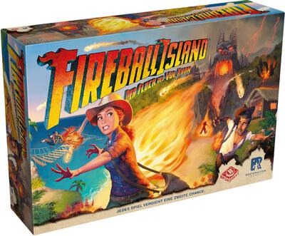 Alle Details zum Brettspiel Fireball Island: Der Fluch des Vul-Khan und Ã¤hnlichen Spielen