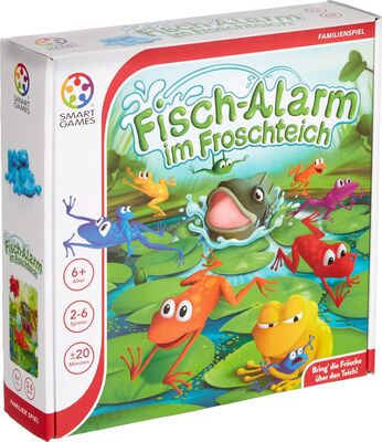 Alle Details zum Brettspiel Fischalarm im Frosch-Teich und ähnlichen Spielen