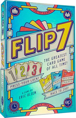 Alle Details zum Brettspiel Flip 7 und ähnlichen Spielen