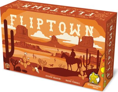 Alle Details zum Brettspiel Fliptown und ähnlichen Spielen