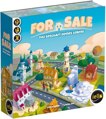 Alle Details zum Brettspiel For Sale - Das Geschäft Deines Lebens und ähnlichen Spielen