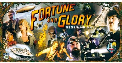 Alle Details zum Brettspiel Fortune and Glory: The Cliffhanger Game und ähnlichen Spielen