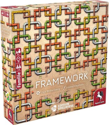 Alle Details zum Brettspiel Framework und ähnlichen Spielen