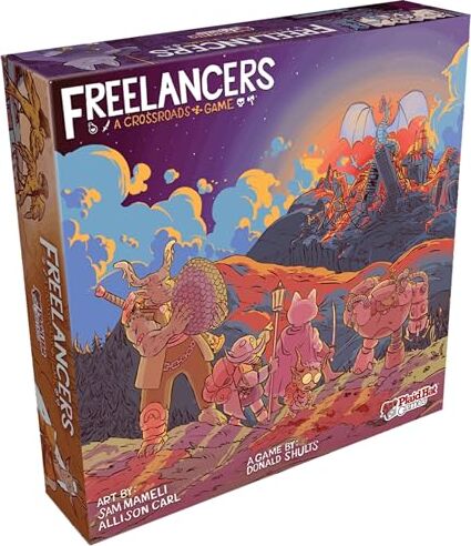 Alle Details zum Brettspiel Freelancers: A Crossroads Game und ähnlichen Spielen