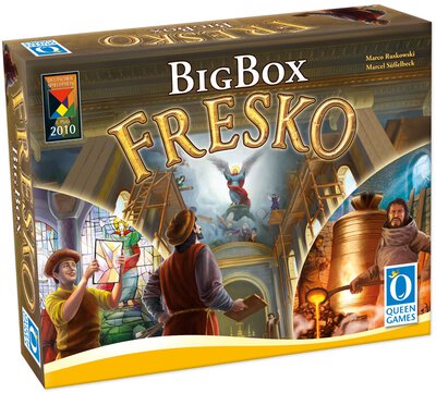 Alle Details zum Brettspiel Fresko: Big Box und ähnlichen Spielen
