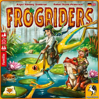 Alle Details zum Brettspiel Frogriders und ähnlichen Spielen