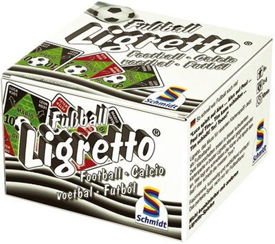 Alle Details zum Brettspiel Fußball Ligretto und ähnlichen Spielen