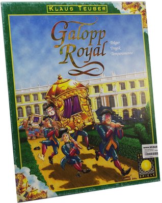 Alle Details zum Brettspiel Galopp Royal und ähnlichen Spielen