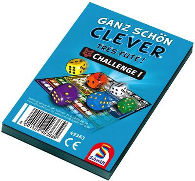 Alle Details zum Brettspiel Ganz Schön Clever: Challenge I (Erweiterung) und ähnlichen Spielen