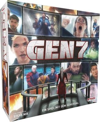 Alle Details zum Brettspiel Gen7: Ein Spiel mit dem Schicksal und ähnlichen Spielen