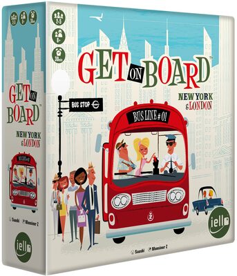 Alle Details zum Brettspiel Get on Board: New York & London und ähnlichen Spielen
