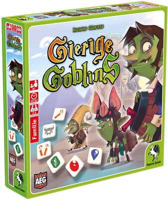Alle Details zum Brettspiel Gierige Goblins und ähnlichen Spielen