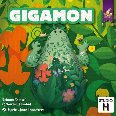 Alle Details zum Brettspiel Gigamon und ähnlichen Spielen