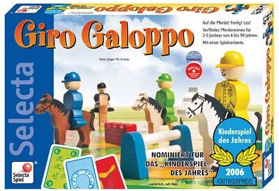 Alle Details zum Brettspiel Giro Galoppo und ähnlichen Spielen