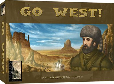 Alle Details zum Brettspiel Go West! und ähnlichen Spielen