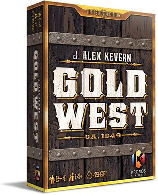 Alle Details zum Brettspiel Gold West und ähnlichen Spielen