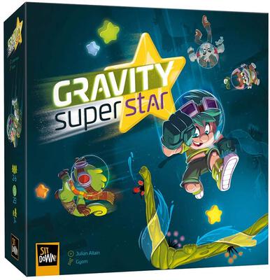 Alle Details zum Brettspiel Gravity Superstar und ähnlichen Spielen