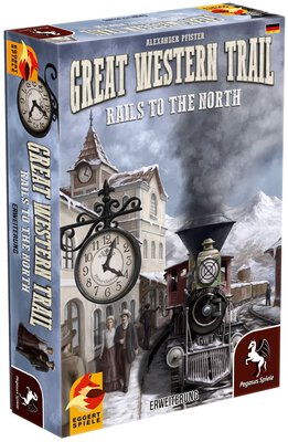 Alle Details zum Brettspiel Great Western Trail: Rails to the North (Erweiterung) und ähnlichen Spielen
