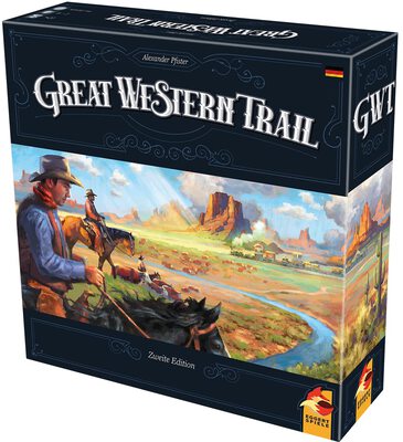 Alle Details zum Brettspiel Great Western Trail (Second Edition) und ähnlichen Spielen