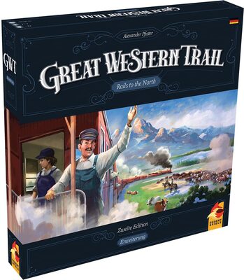 Alle Details zum Brettspiel Great Western Trail: 2. Edition – Rails To The North (Erweiterung) und ähnlichen Spielen