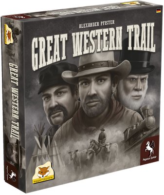 Alle Details zum Brettspiel Great Western Trail und ähnlichen Spielen