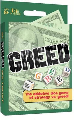 Alle Details zum Brettspiel Greed und ähnlichen Spielen