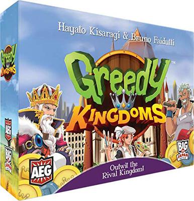 Alle Details zum Brettspiel Greedy Kingdoms und ähnlichen Spielen