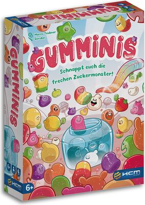 Alle Details zum Brettspiel Gumminis und ähnlichen Spielen