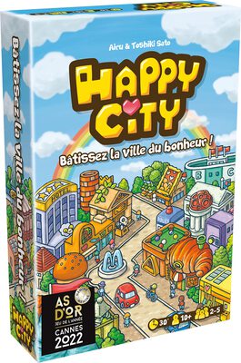 Alle Details zum Brettspiel Happy City und ähnlichen Spielen