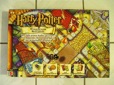 Alle Details zum Brettspiel Harry Potter Winkelgasse Brettspiel und ähnlichen Spielen