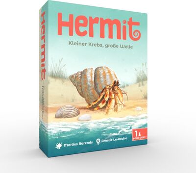 Alle Details zum Brettspiel Hermit - Kleiner Krebs, große Welle und ähnlichen Spielen