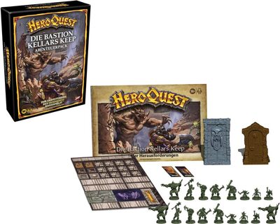 Alle Details zum Brettspiel HeroQuest: Die Bastion Kellars Keep / Karak Varn (Erweiterung) und ähnlichen Spielen