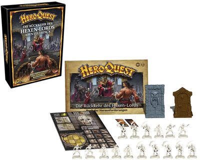 Alle Details zum Brettspiel HeroQuest: Die Rückkehr des Hexen-Lords (Erweiterung) und ähnlichen Spielen